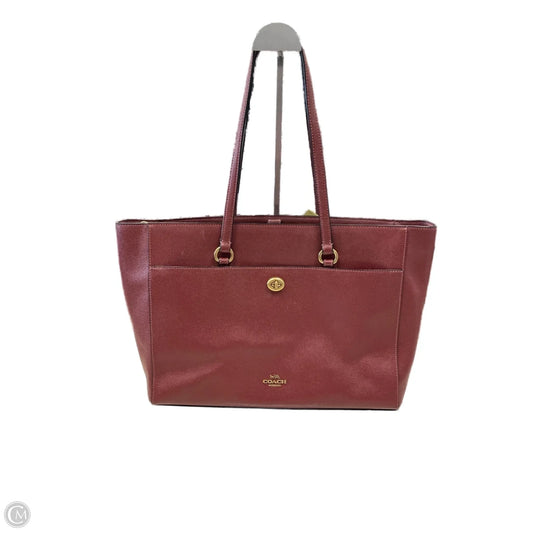 Handbag Designer By Coach, Size: Large