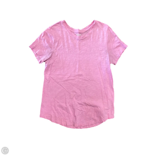 Top Short Sleeve By Old Navy In Pink, Size: M