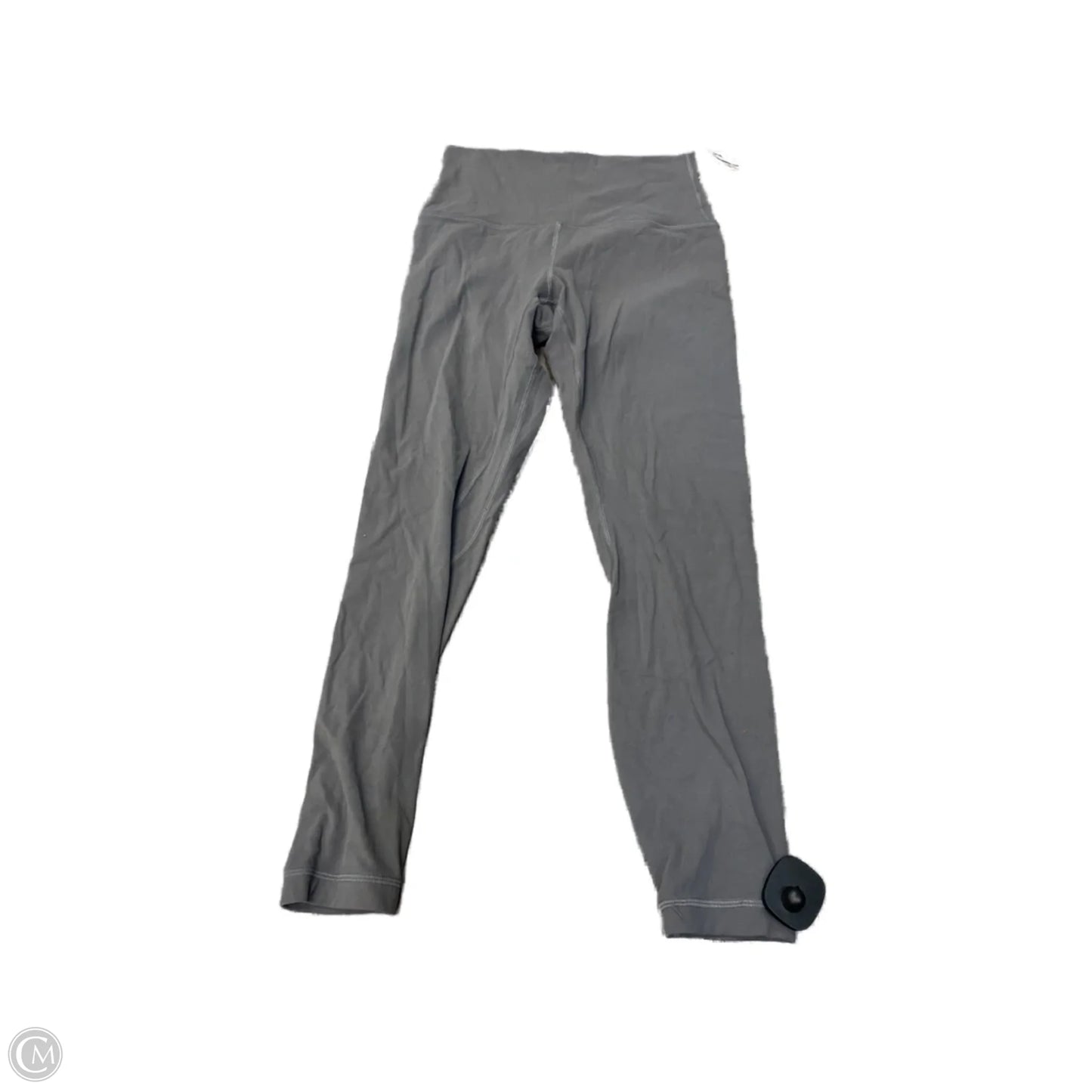 Athletic Leggings By Lululemon In Grey, Size: S