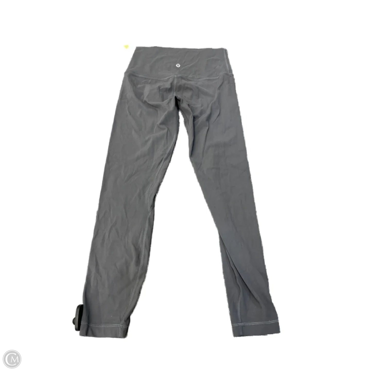 Athletic Leggings By Lululemon In Grey, Size: S