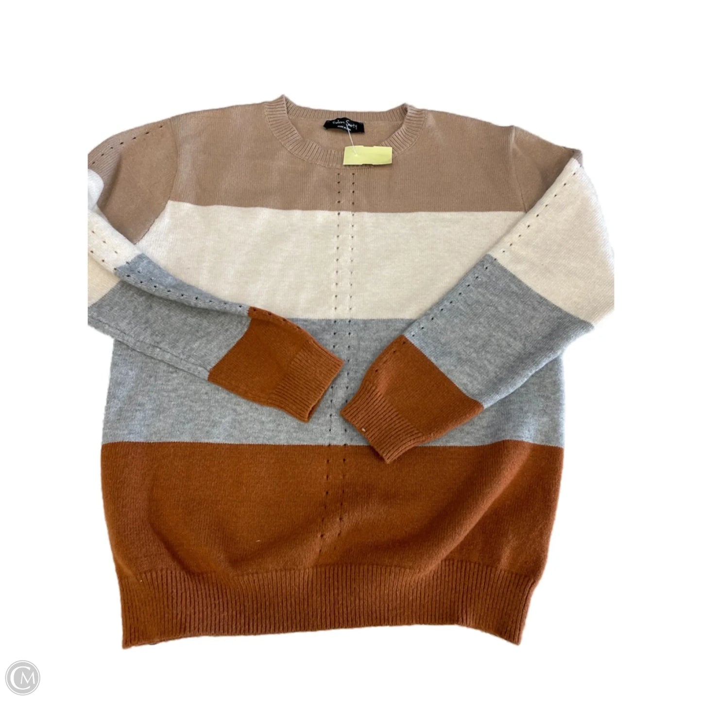 Sweater By Cmc In Brown, Size: S
