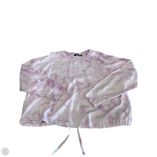 Sweatshirt Crewneck By Dkny In Purple, Size: Xl