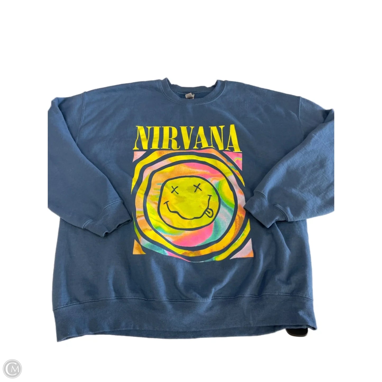 Sweatshirt Crewneck By Gildan In Blue, Size: Xl