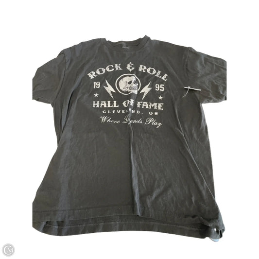 Top Short Sleeve By Cmc In Black, Size: Xl