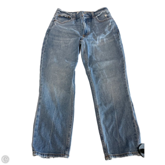 Jeans Boyfriend By Abercrombie And Fitch In Blue Denim, Size: 6