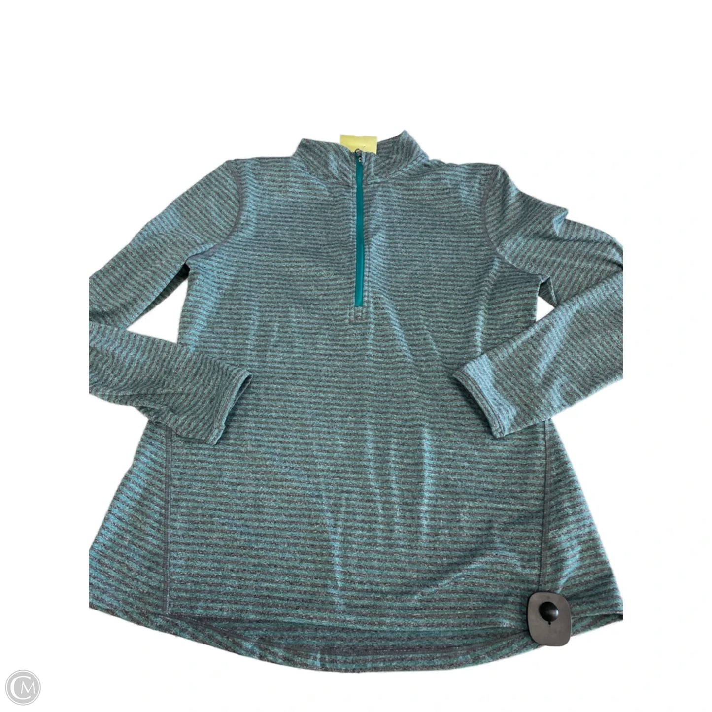Top Long Sleeve By Cmc In Striped Pattern, Size: L