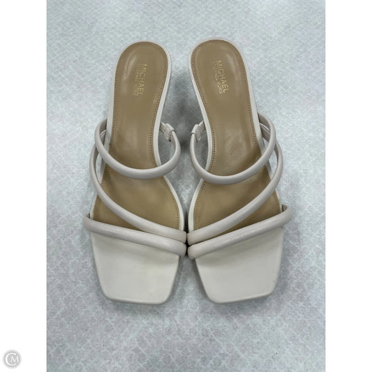 Shoes Designer By Michael Kors In Cream, Size: 7.5