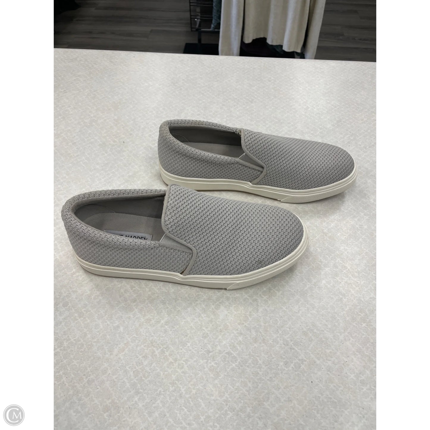 Shoes Flats By Steve Madden In Grey, Size: 7.5