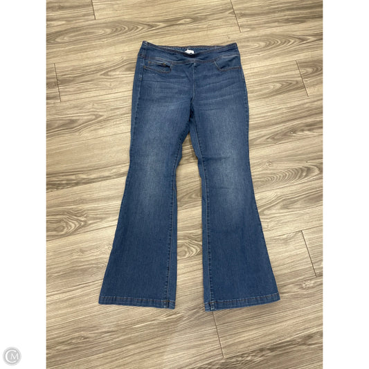 Jeans Flared By Sofia By Sofia Vergara In Blue, Size: 14