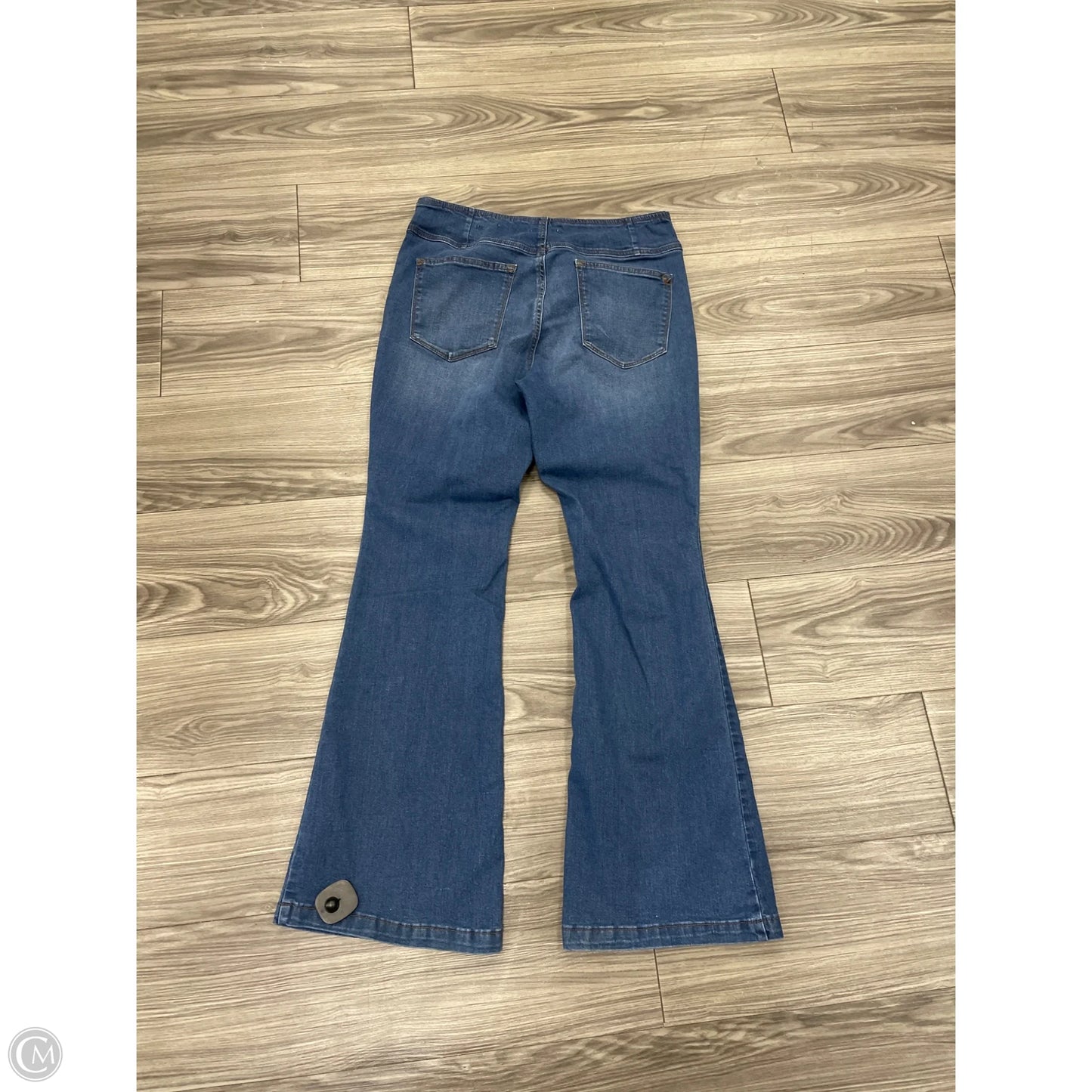 Jeans Flared By Sofia By Sofia Vergara In Blue, Size: 14