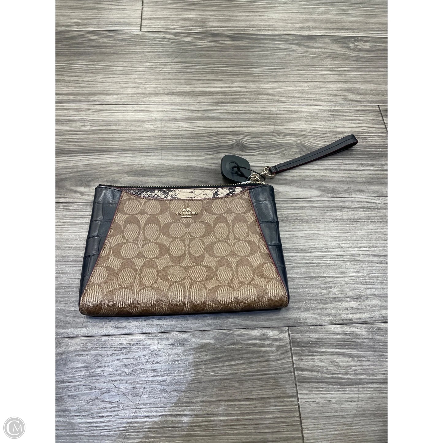 Wristlet Designer By Coach, Size: Medium