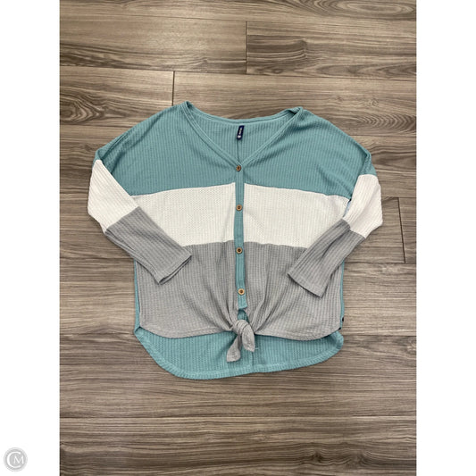 Top Long Sleeve By Cmc In Multi-colored, Size: M