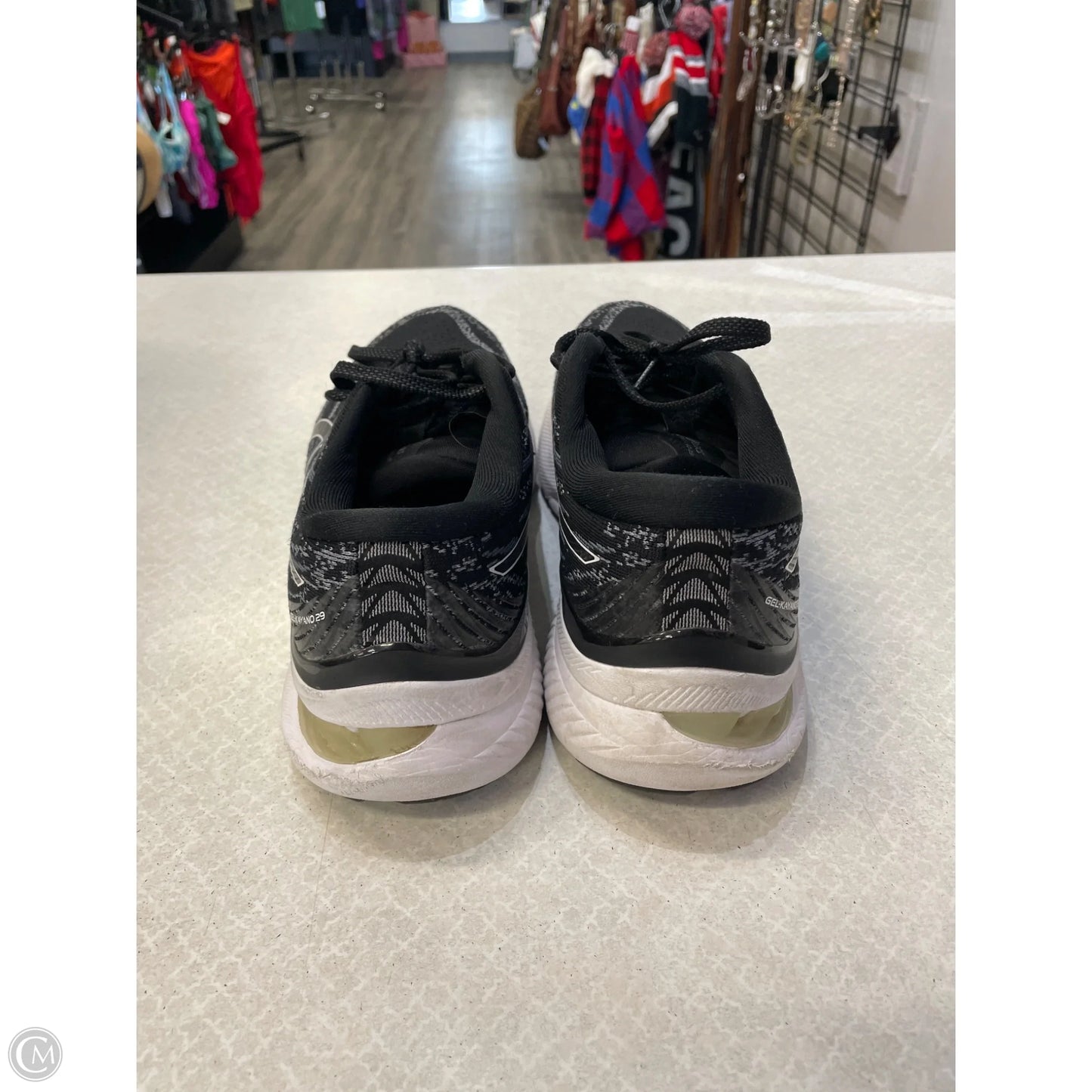 Shoes Athletic By Asics In Black, Size: 10