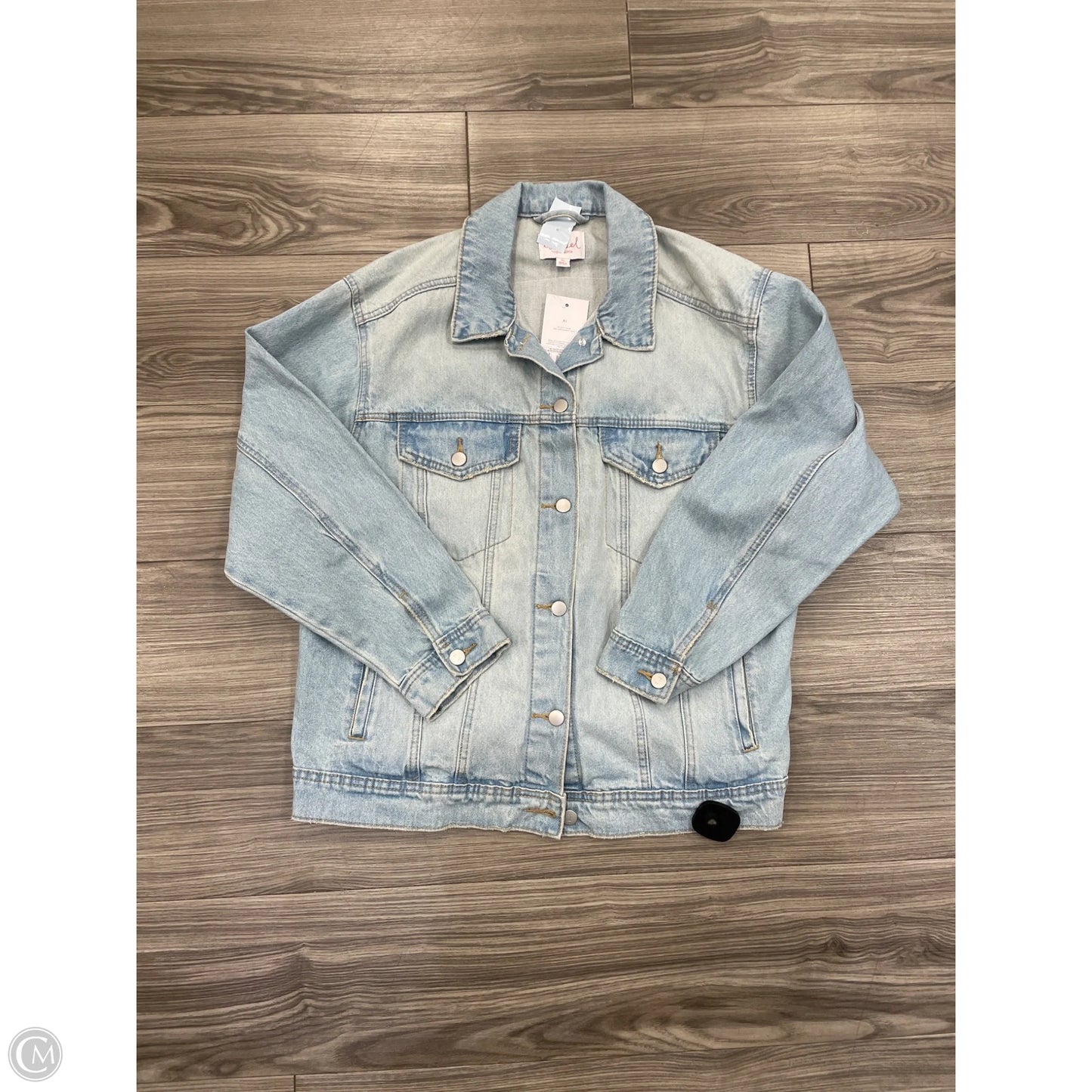 Jacket Denim By Isabel Maternity In Blue, Size: Xl