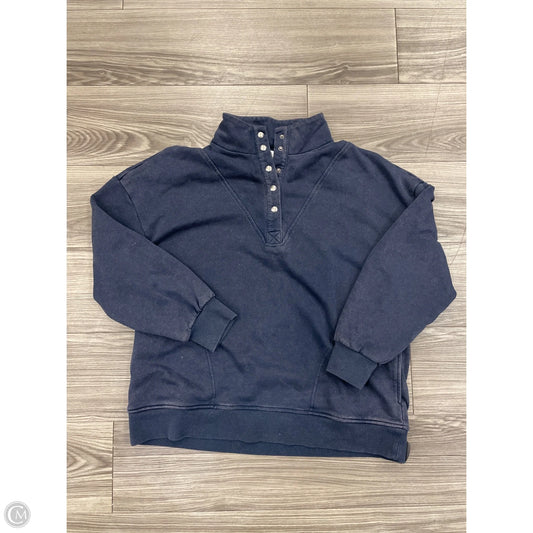 Sweatshirt Crewneck By Time And Tru In Navy, Size: Xl