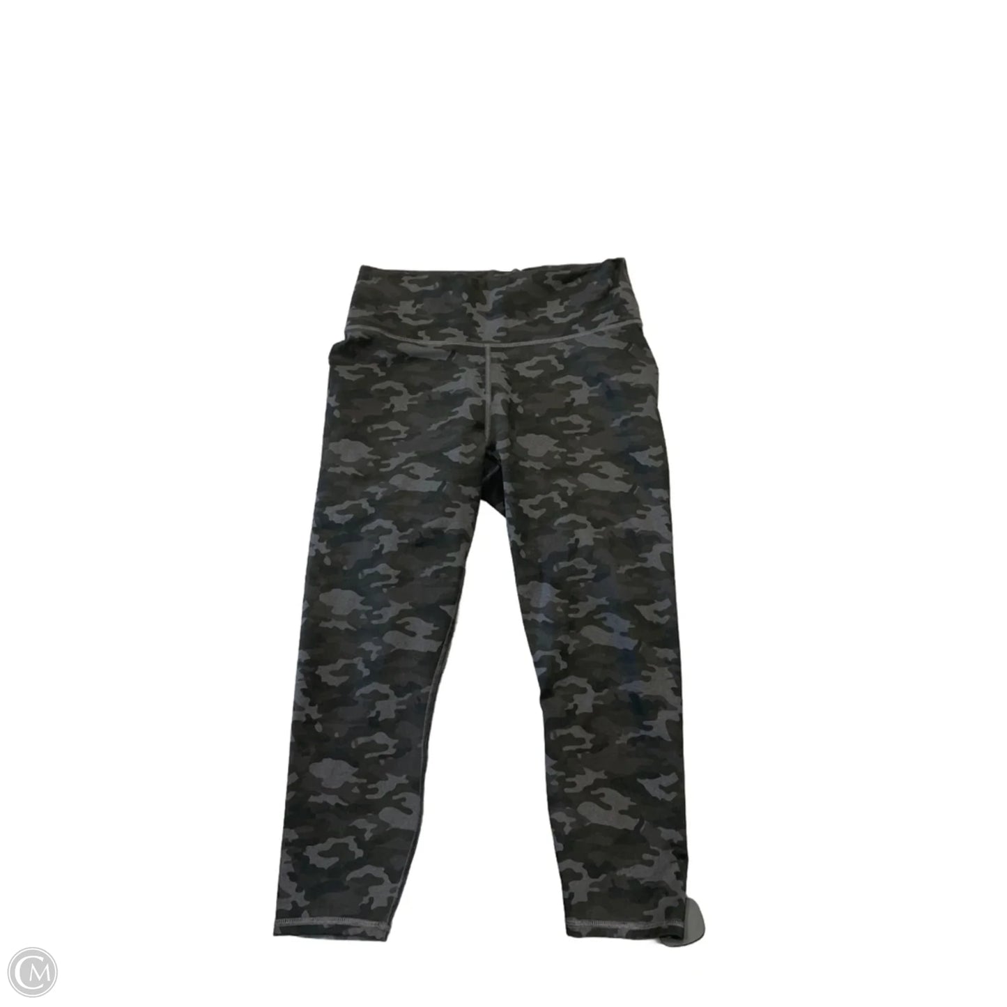 Athletic Leggings By Fabletics In Camouflage Print, Size: M
