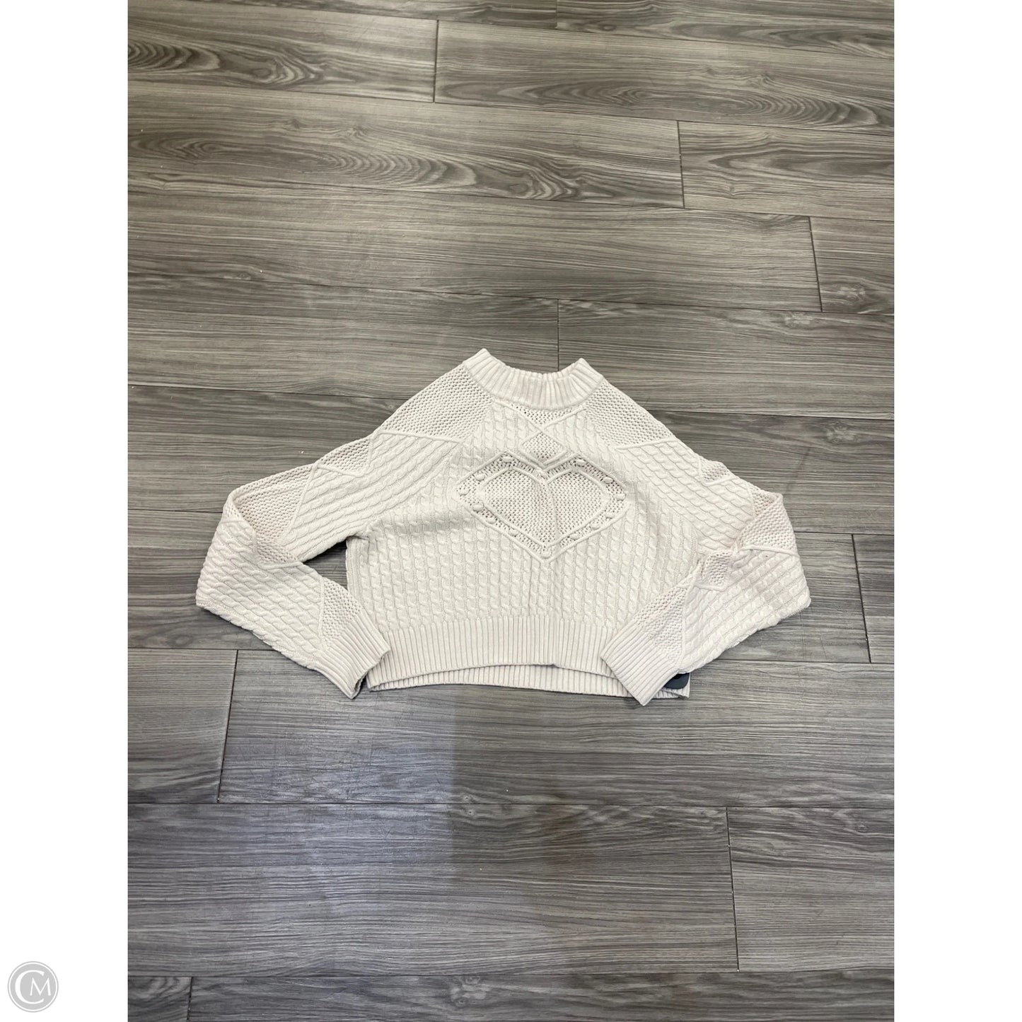 Sweater By Cmc In Cream, Size: M