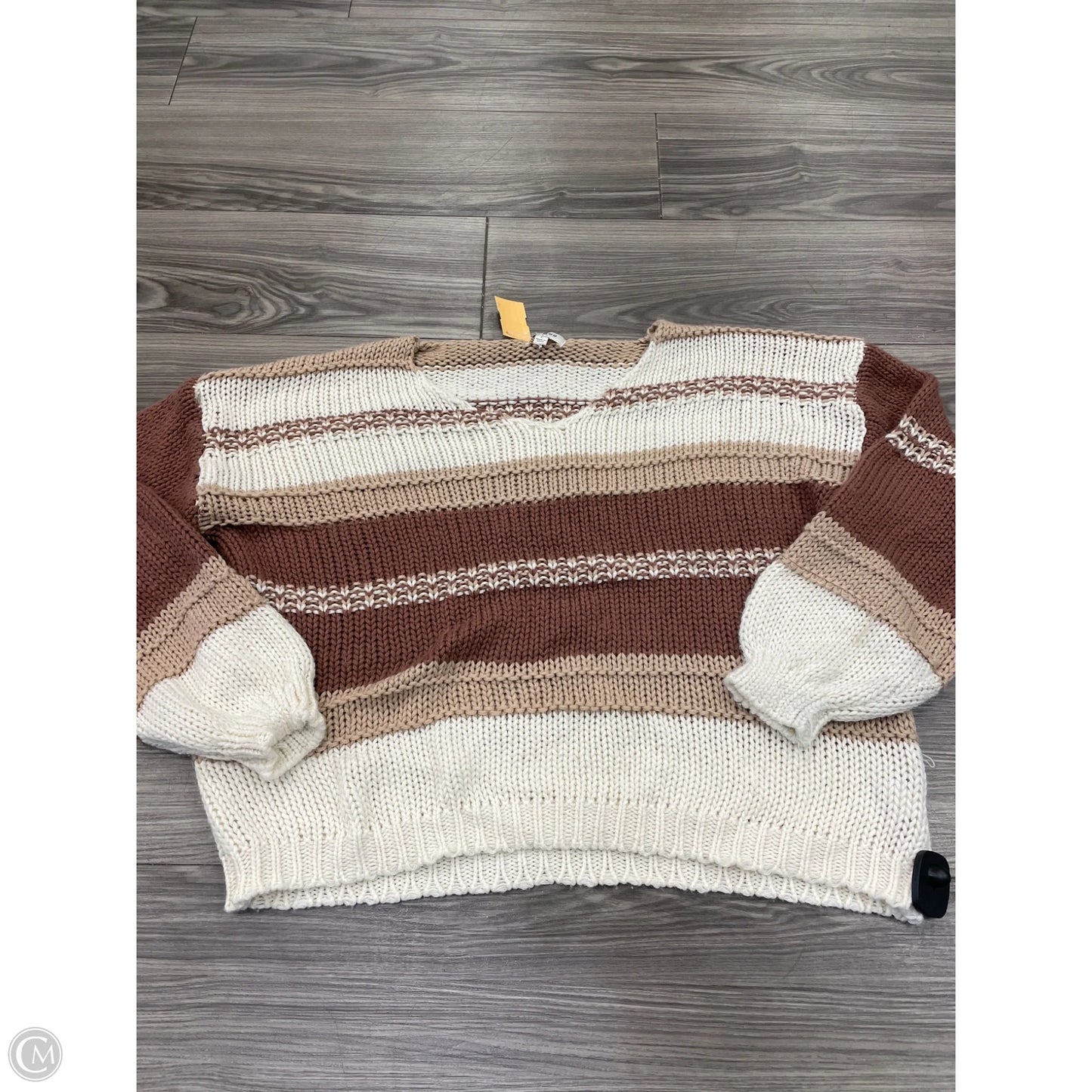 Sweater By Umgee In Brown, Size: L