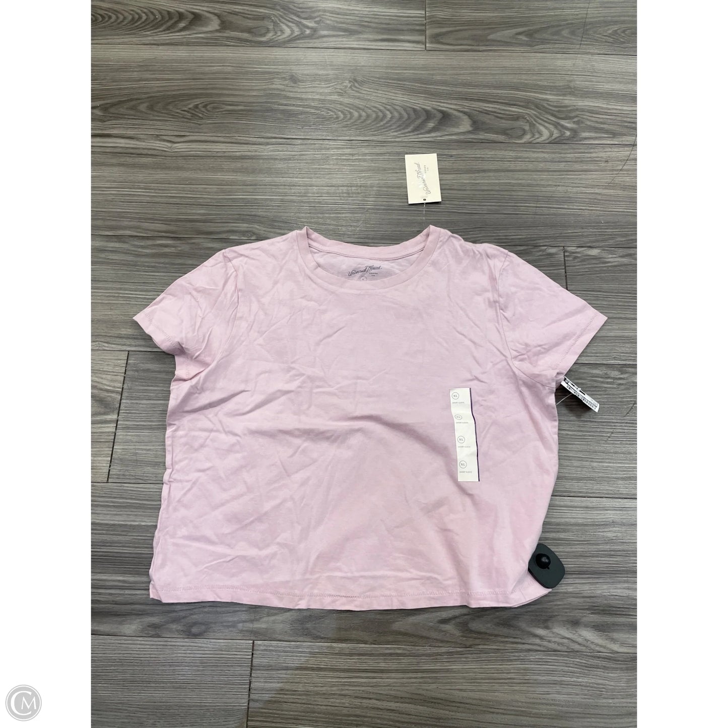 Top Short Sleeve By Universal Thread In Pink, Size: Xl