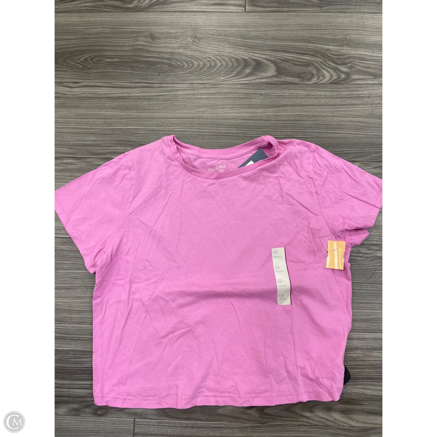 Top Short Sleeve By Universal Thread In Pink, Size: Xxl