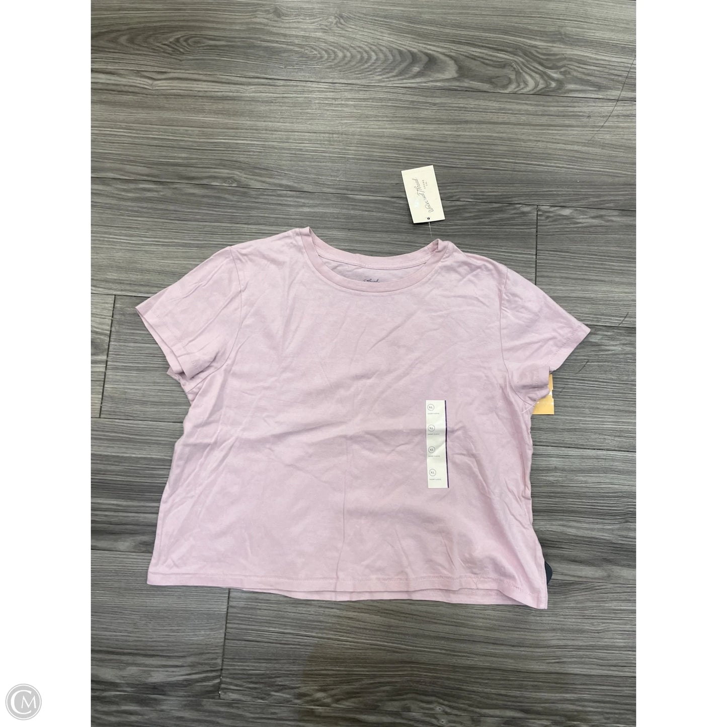 Top Short Sleeve By Universal Thread In Pink, Size: Xl