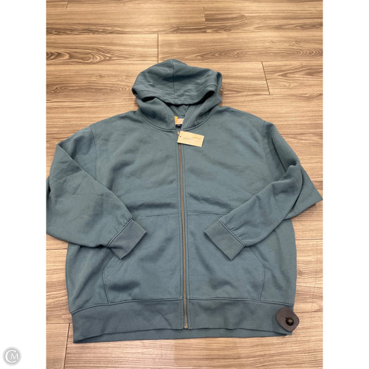 Sweatshirt Hoodie By Universal Thread In Blue, Size: L