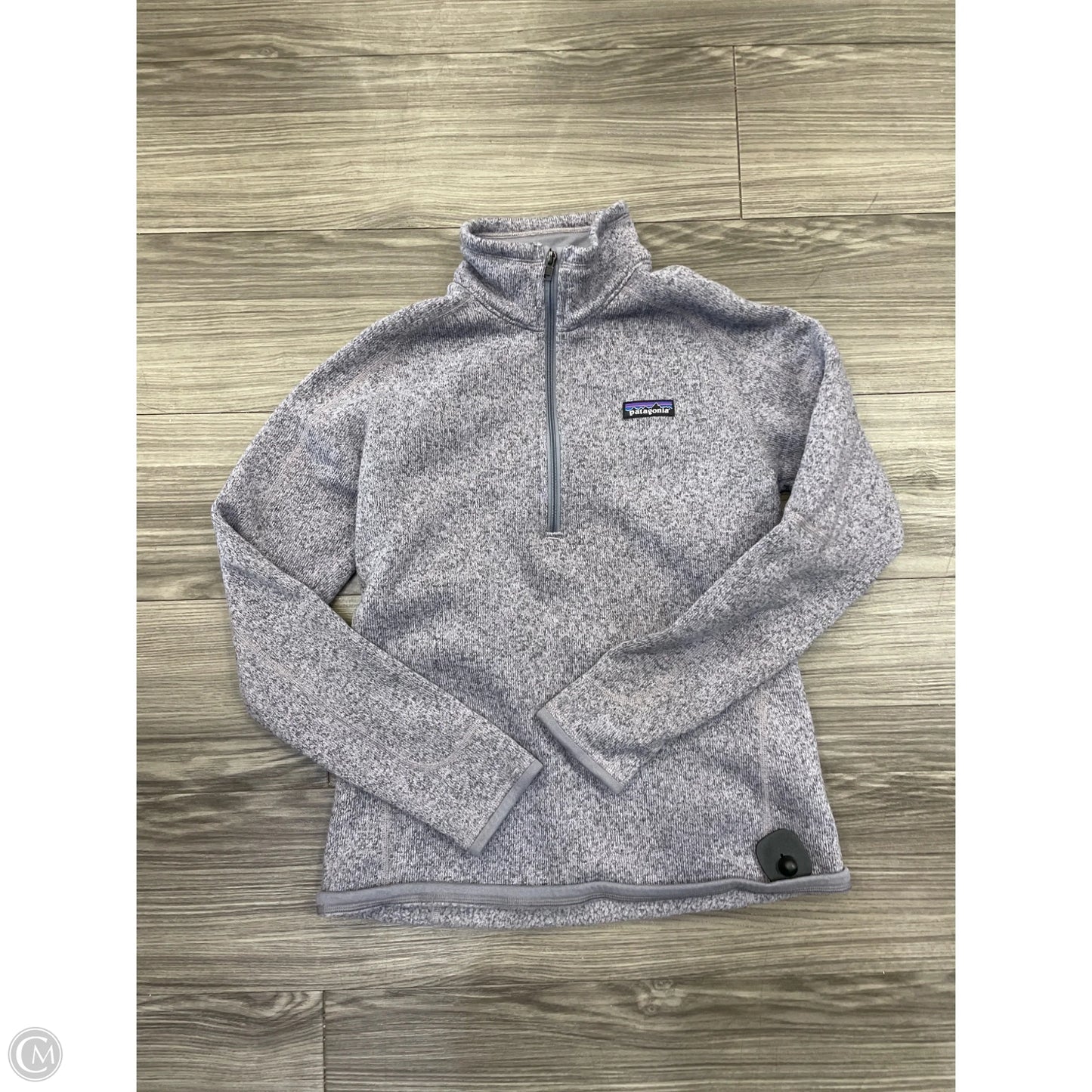 Sweatshirt Collar By Patagonia In Purple, Size: M