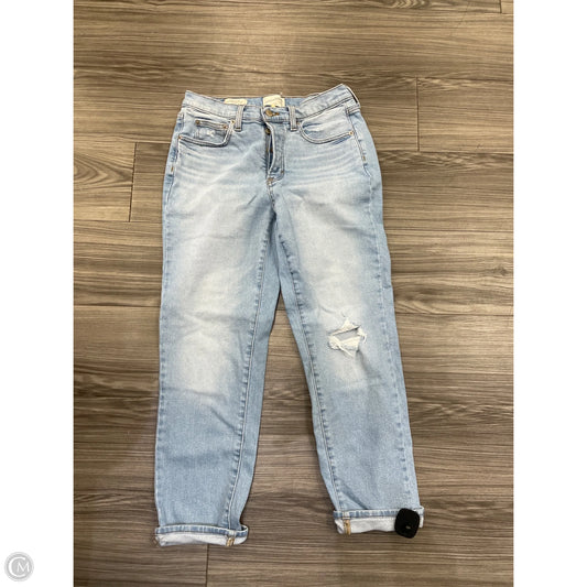 Jeans Boyfriend By Universal Thread In Blue, Size: 8