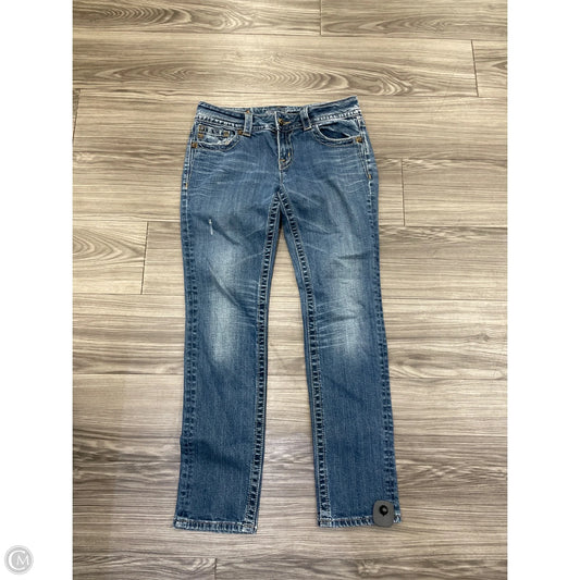 Jeans Boot Cut By Miss Me In Blue, Size: 4