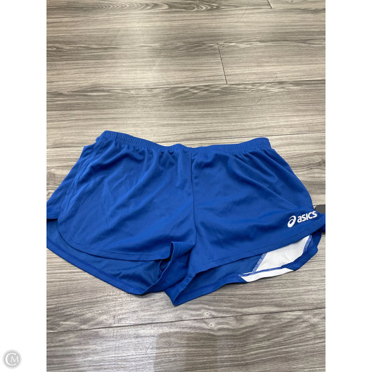 Athletic Shorts By Asics In Blue, Size: M