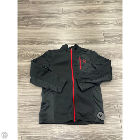 Jacket Fleece By Spyder In Black, Size: L