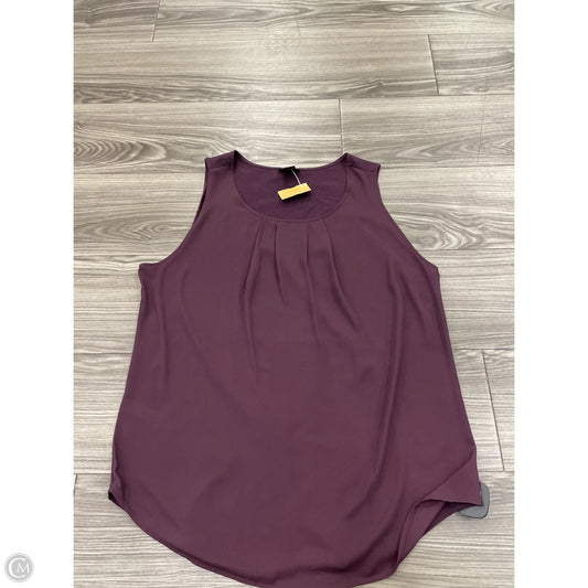 Tank Top By Ann Taylor In Purple, Size: L
