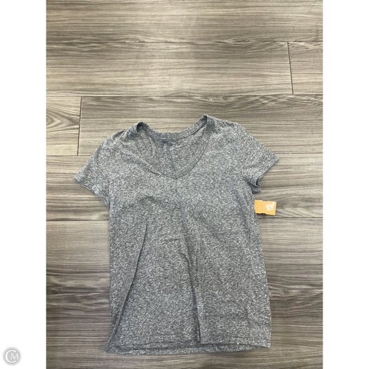 Top Short Sleeve By Universal Thread In Grey, Size: S