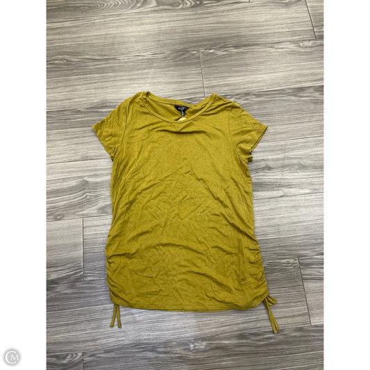 Top Short Sleeve By Simply Vera In Green, Size: M