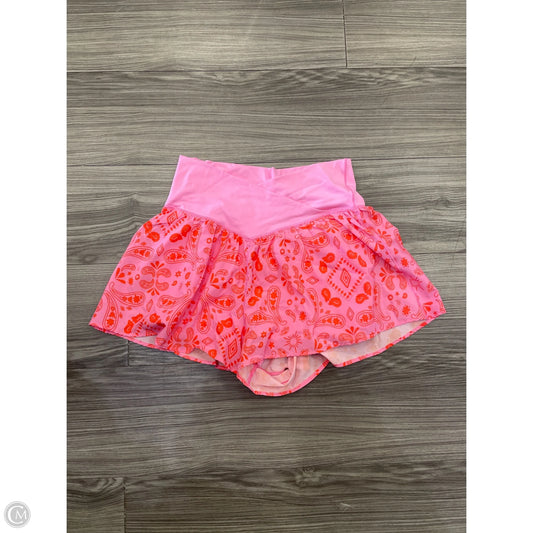 Athletic Shorts By Offline By Aerie In Pink, Size: L