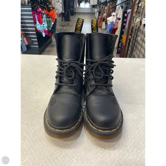 Boots Combat By Dr Martens In Black, Size: 6