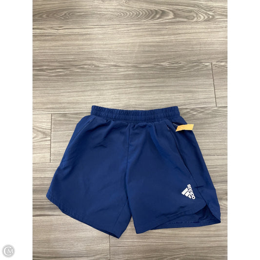 Athletic Shorts By Adidas In Navy, Size: S
