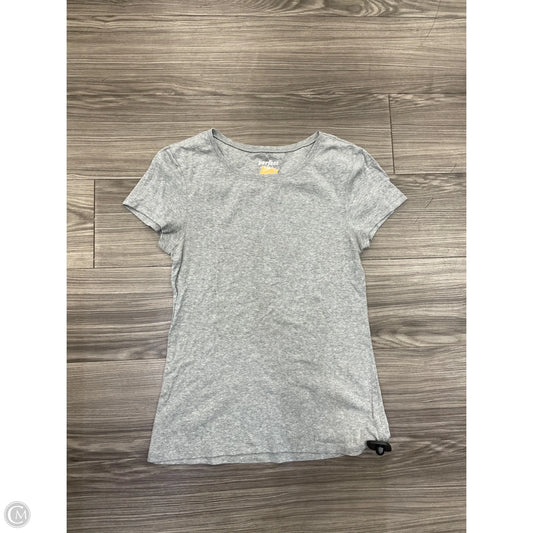 Top Short Sleeve By Old Navy In Grey, Size: L