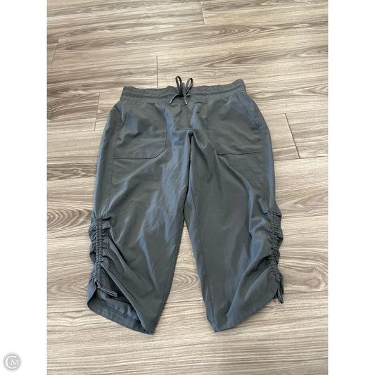 Athletic Capris By Tek Gear In Grey, Size: L