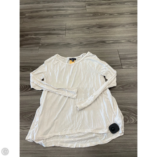 Top Long Sleeve By American Eagle In Cream, Size: S