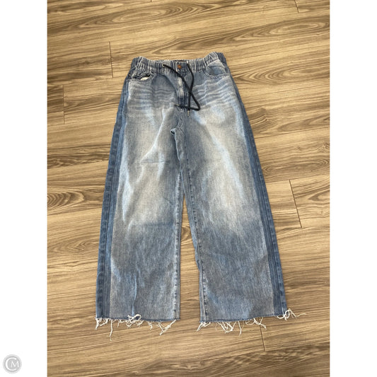 Jeans Wide Leg By Judy Blue In Blue, Size: 8