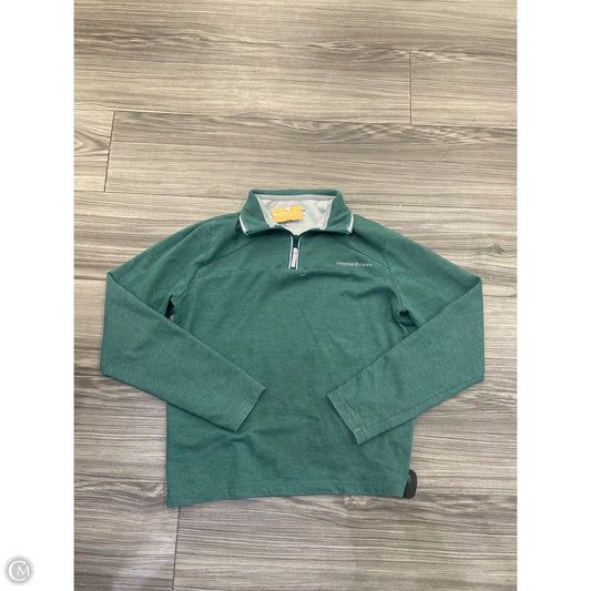 Top Long Sleeve By Vineyard Vines In Green, Size: L