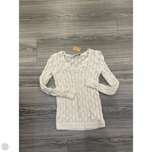 Top Long Sleeve By Loft In Cream, Size: Xxs