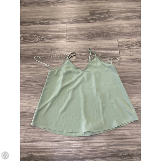 Tank Top By Mi Ami In Green, Size: M