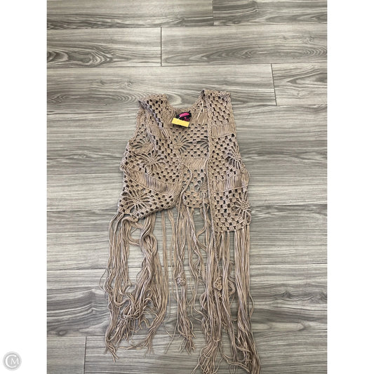 Tank Top By Rock & Roll In Brown, Size: S