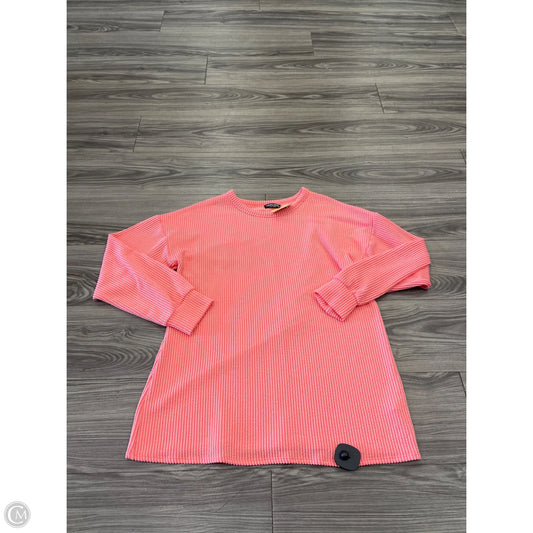 Top Long Sleeve By Heimish Usa In Pink, Size: M