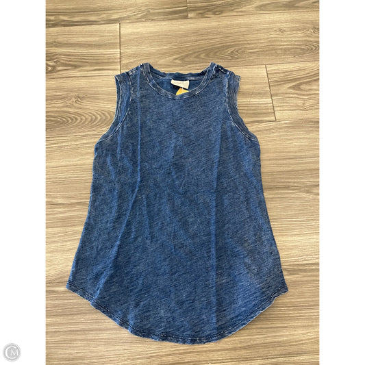 Tank Top By Universal Thread In Blue, Size: M