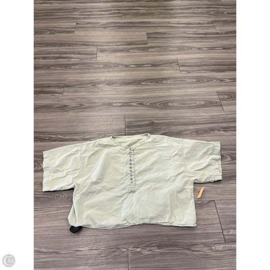 Top Short Sleeve By Clothes Mentor In Green, Size: M