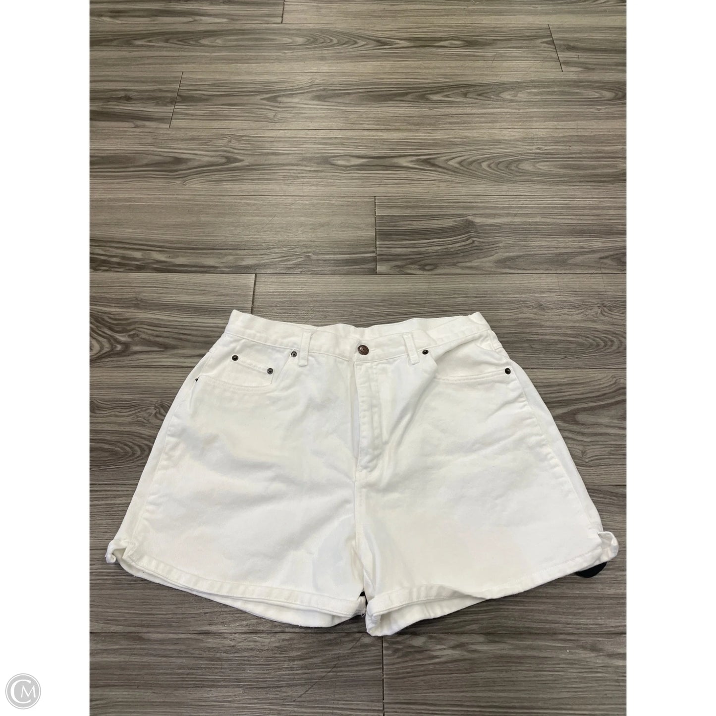 Shorts By Bill Blass In White, Size: 16