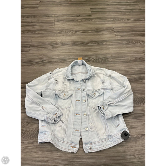 Jacket Denim By No Boundaries In Blue, Size: L